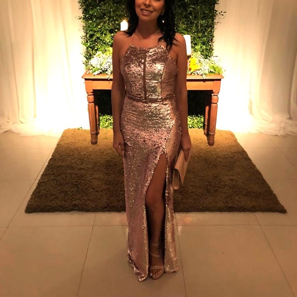 Amazing rose gold dress - Picture 5 of 7